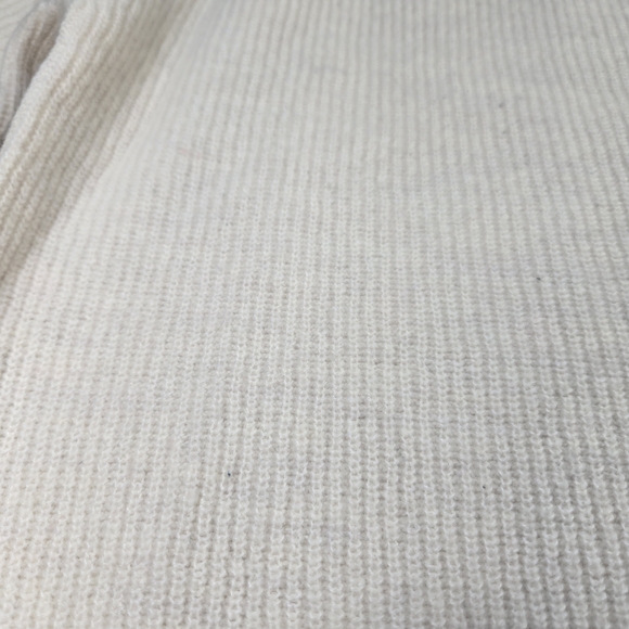 COMMA, - Sweater Cream Crew Neck Soft Wool Blend Size 10 (Runs Small) Womens EUC - Picture 9 of 16